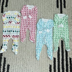 Primary 100% Organic Cotton Pajamas - 3-6months